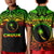 (Custom Personalised) Chuuk Flag Polo Shirt KID Micronesia Style Reggae LT13 Unisex Reggae - Polynesian Pride