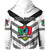 Papua New Guinea PRK Mendi Muruks Zip Hoodie Rugby Original Style White LT8 - Polynesian Pride