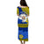 (Custom Personalised) Niue Hiapo Puletasi Dress Rock of Polynesia Tapa Niuean Crab Happy Day LT13 - Polynesian Pride