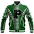 Hawaii Baseball Jacket - Pahoa High Baseball Jacket - AH Unisex Green - Polynesian Pride