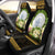 Palau Car Seat Cover - Polynesian Gold Patterns Collection Universal Fit Black - Polynesian Pride