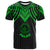 Palau T Shirt Polynesian Armor Style Green Unisex Art - Polynesian Pride