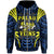 Palau Zip up Hoodie Blood Runs Through My Veins Style Flag Unisex Blue - Polynesian Pride