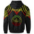 Palau Zip up Hoodie Polynesian Armor Style Reagge - Polynesian Pride