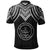 Palau Custom Polo Shirt Polynesian Armor Style Black - Polynesian Pride