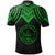 Palau Polo Shirt Polynesian Armor Style Green - Polynesian Pride