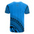 Palau All Over T Shirt Palau Seal Polynesian Tribal Blue Version - Polynesian Pride