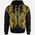 Palau Hoodie Polynesian Lion Head Gold Style Unisex Gold - Polynesian Pride