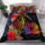 Papua New Guinea Bedding Set - Tropical Hippie Style Black - Polynesian Pride