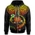 Papua New Guinea Custom Zip up Hoodie Lizard Good Chest Unisex Reggae - Polynesian Pride