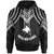 Papua New Guinea Hoodie Polynesian Armor Style Black Unisex Black - Polynesian Pride