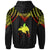 Papua New Guinea Custom Hoodie Polynesian Armor Style Reagge - Polynesian Pride