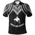 Papua New Guinea Polo Shirt Polynesian Armor Style Black Unisex Black - Polynesian Pride