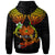 Papua New Guinea Zip up Hoodie Lizard Good Chest - Polynesian Pride