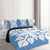 Hawaiian Royal Pattern Quilt Bed Set - Patel Blue - M2 Style - AH - Polynesian Pride