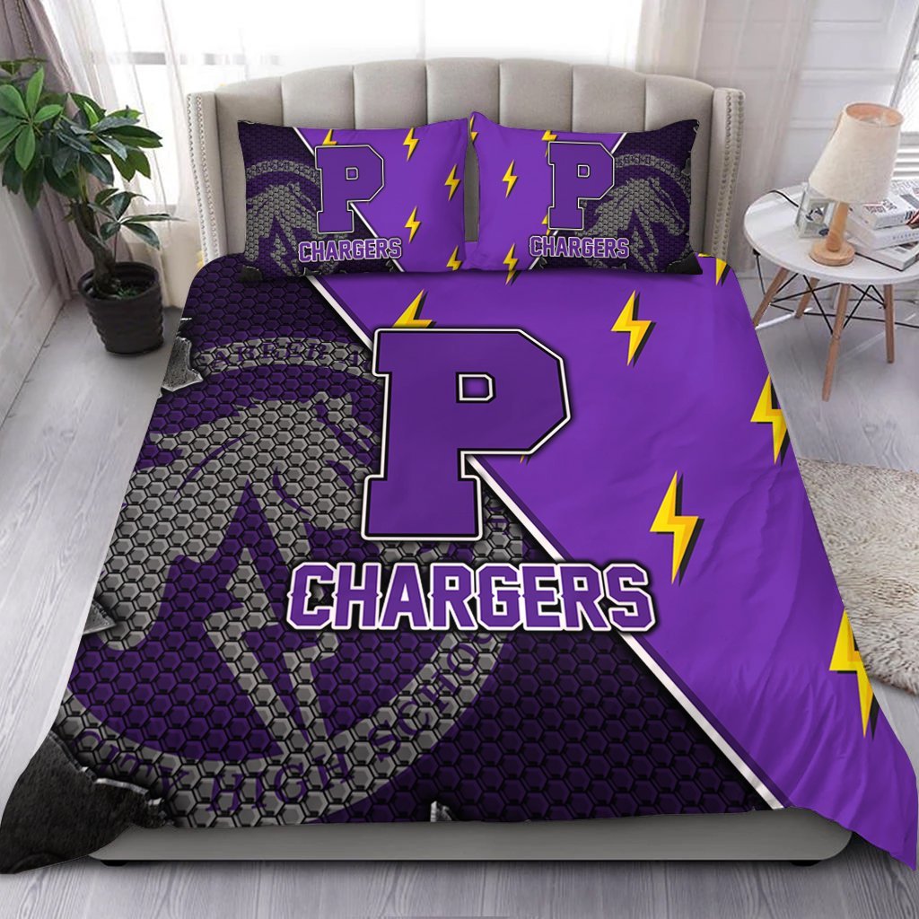 Hawaii Bedding Set - Pearl City High Bedding Set - AH Purple - Polynesian Pride