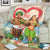 Hawaii Couple Valentines Premium Blanket - Even Style - AH - Polynesian Pride