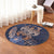 Personalized - Hawaii Polynesian Aloha Po Turtle Hibiscus Tropical Round Carpet - Special Edition - AH - Polynesian Pride