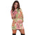 Hawaii Tropical Hibiscus Plumeria Hoodie Dress - AH - Polynesian Pride