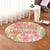 Hawaii Tropical Hibiscus Plumeria Round Carpet - AH - Polynesian Pride