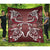 (Personalized) Hawaii Love Valentines Day Turtle Polynesian Premium Quilt - Bray Style - AH Red - Polynesian Pride