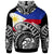 Philippines Hoodie Ethnic Style With Round Black White Pattern - Polynesian Pride