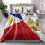 Philippines Bedding Set - 500th Victory And Humanity Style Flag Gray - Polynesian Pride