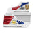 Philippines High Top Shoes - 500th Victory And Humanity Style Flag Unisex White - Polynesian Pride