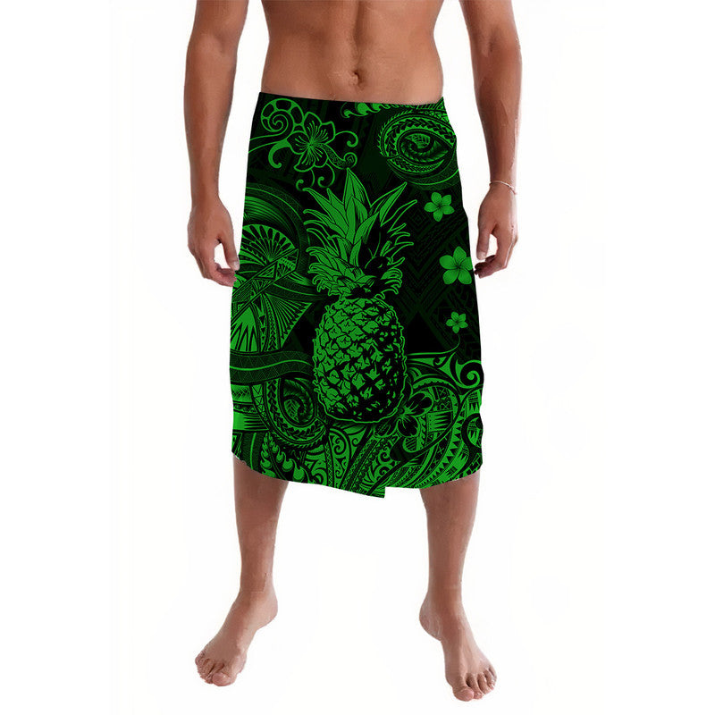 Hawaii Pineapple Polynesian Lavalava Unique Style Green LT8 Green - Polynesian Pride