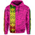 Polynesian Kanaka Flag Kanaka Maoli Hawaii Hoodie Pink - Polynesian Pride