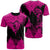 Hawaii Polynesian Warrior Ikaika T Shirt Benjamin Style Pink Unisex Pink - Polynesian Pride