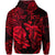 Custom Pisces Zodiac Polynesian Hoodie Unique Style Red LT8 - Polynesian Pride