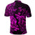 Custom Pisces Zodiac Polynesian Polo Shirt Unique Style Pink LT8 - Polynesian Pride