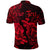 Custom Pisces Zodiac Polynesian Polo Shirt Unique Style Red LT8 - Polynesian Pride