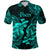 Custom Pisces Zodiac Polynesian Polo Shirt Unique Style Turquoise LT8 - Polynesian Pride