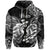 Custom Pisces Zodiac Polynesian Zip Hoodie Unique Style Black LT8 - Polynesian Pride