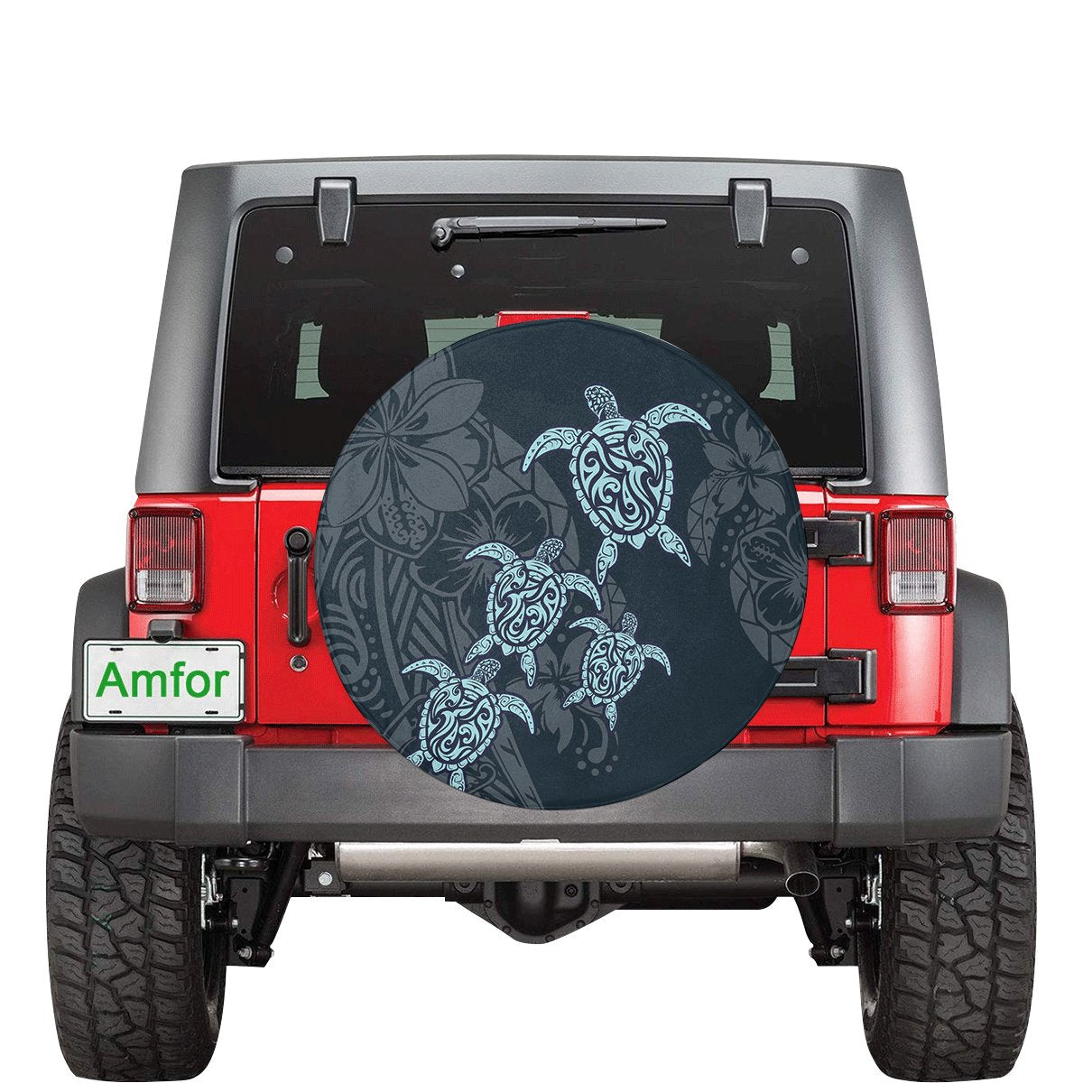 State Of Maryland Outline Flowers Spare Tire Cover for Gladiator, Wrangler, Jt, Jl, Jlu, Jk, Jku, Tj, popular Lj, Cj, Yj, Rv, Renegade, etc.