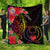 Pohnpei Premium Quilt - Tropical Hippie Style Black - Polynesian Pride