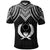 Pohnpei Polo Shirt Polynesian Armor Style Black - Polynesian Pride