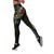 Pohnpei Hibiscus Leggings A7 Black - Polynesian Pride