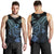 PohnpeiCustom Personalised Men's Tank Top - Blue Turtle - Polynesian Pride