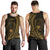 Pohnpei Men's Tank Top - Wings Style Black - Polynesian Pride