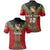 Custom Tonga Rugby Polo Shirt Style Gown Unisex Red - Polynesian Pride