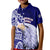 American Samoa Custom Polo Shirt Bald Eagle LT7 - Polynesian Pride