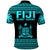 Fiji Rugby Sevens Polo Shirt Simple Blue Style LT9 - Polynesian Pride