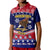 Custom American Samoa Tribal Polynesian Christmas Vibe Polo Shirt LT9 - Polynesian Pride