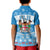 Fiji Masi Tapa Christmas Vibe Polo Shirt LT9 - Polynesian Pride