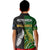 Aotearoa Rugby All Black Combine Australia Wallabies Kid Polo Shirt Aboriginal Kangaroo And Maori Fern LT9 - Polynesian Pride