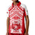 (Custom Text and Number) Tonga Rugby Sevens Polo Shirt Coat of Arms Tribal Polynesian Pattern LT9 - Polynesian Pride