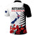 New Zealand ANZAC Day Polo Shirt Military Silver Ferns and Red Poppy LT9 - Polynesian Pride